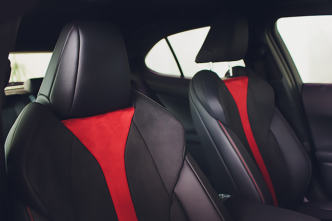 Custom Leather Seat Installation