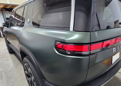 Forest Green Rivian RS1 Customization