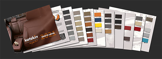 Katzkin Color Chart for Leather Car Seats