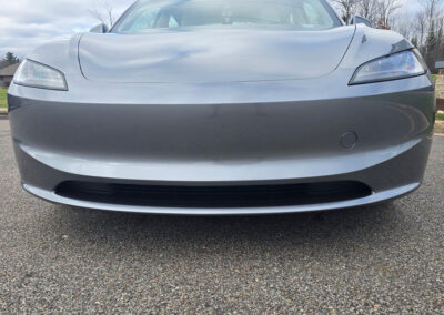 Metallic Tesla Model 3 PPF Front Bumper