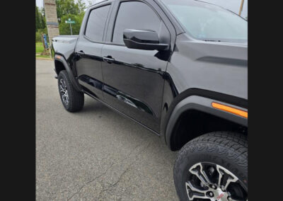 New Protective Coating on Black Pickup Truck