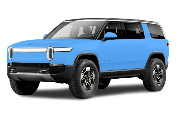 Rivian SUV R1S PP Film Install - Full Wrap