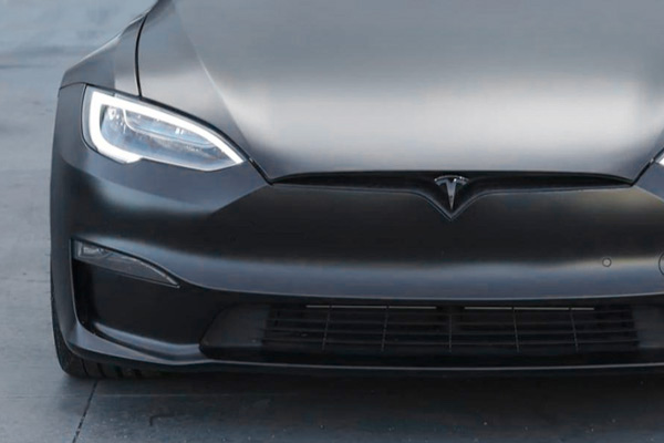 Tesla with a Satin Matte Finish